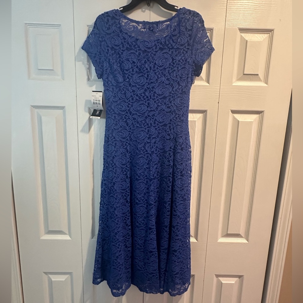 Perceptions Blue Dress - Picture 2 of 2